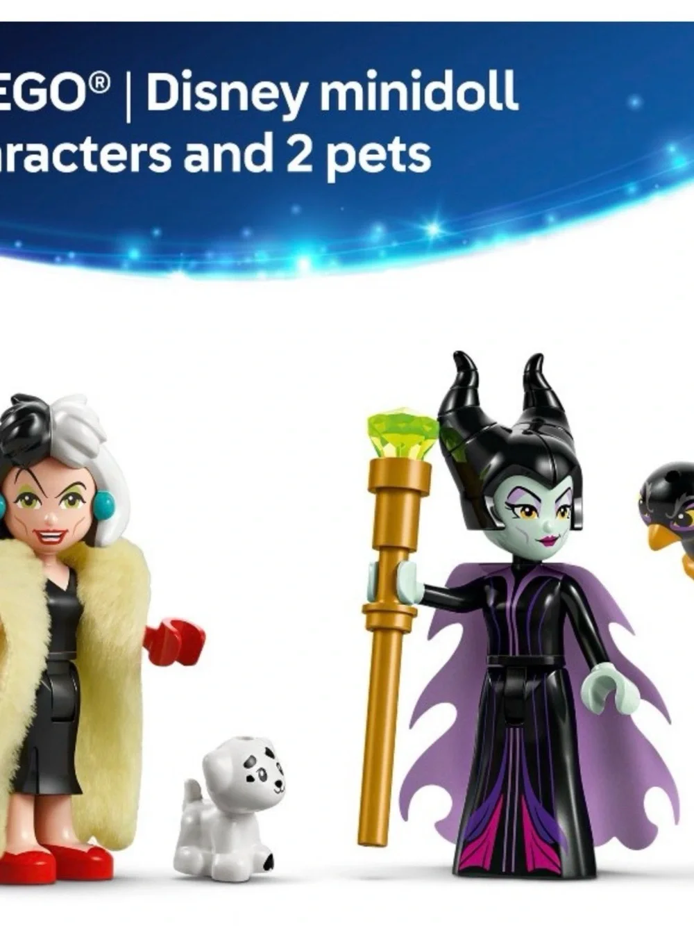 LEGO Disney VillainLEGO Disney Villains Maleficent's and Cruella's Dresses 43262